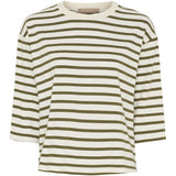 MARTA DU CHATEAU Marta du Chateau Damen T-Shirt MdcBrooklyn 58351 T-shirt Beige/Military