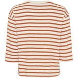 MARTA DU CHATEAU Marta du Chateau Damen T-Shirt MdcBrooklyn 58351 T-shirt Beige/Rust