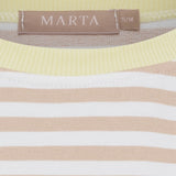 MARTA DU CHATEAU Marta du Chateau Damen T-Shirt MdcJamila 268402 T-shirt Beige33/Yellow7
