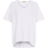 MARTA DU CHATEAU Marta du Chateau Damen T-Shirt MdcJanna 2436 Restudsalg White