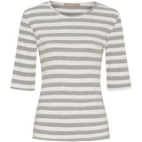 MARTA DU CHATEAU Marta du Chateau Damen T-Shirt MdcNena 7524 Restudsalg Melange10
