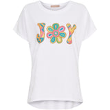 MARTA DU CHATEAU Marta du Chateau Damen T-Shirt MdcVilja 23049Joy Restudsalg White