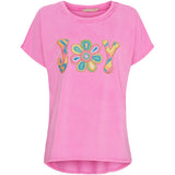 MARTA DU CHATEAU Marta du Chateau Damen T-Shirt MdcVilja 23049Joy Restudsalg Fuxia