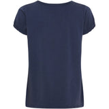 MARTA DU CHATEAU Marta du Chateau Damen T-shirt MdcGemma 22031 Restudsalg Dark Blue