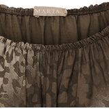 MARTA DU CHATEAU Marta du Chateau Damen Top MdcLuciana 26136 Leo Top Brown