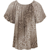 MARTA DU CHATEAU Marta du Chateau Damen Top MdcLuciana 26136 Leo Top Fango
