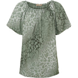 MARTA DU CHATEAU Marta du Chateau Damen Top MdcLuciana 26136 Leo Top Military