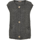 MARTA DU CHATEAU Marta du Chateau Damen Weste MdcRuby 9567 Restudsalg DarkGrey9518