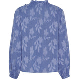 MARTA DU CHATEAU Marta du Chateau Damen bluse MdcElea 58221 Restudsalg Denim
