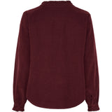 MARTA DU CHATEAU Marta du Chateau Damen bluse MdcMorgana 2518115V Restudsalg Bordeaux6269
