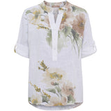MARTA DU CHATEAU Marta du Chateau Damen bluse MdcNadira 9122 Shirt White