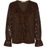 MARTA DU CHATEAU Marta du Chateau Damen bluse MdcZara 7735 Blouse Moro