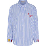 MARTA DU CHATEAU Marta du Chateau Damen hemd MdcBrith 2625/1 Shirt Sky Blue
