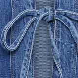 MARTA DU CHATEAU Marta du Chateau Damen jacke MdcErin MDC248-V9105 Denim Jacket Blue Denim