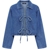 MARTA DU CHATEAU Marta du Chateau Damen jacke MdcErin MDC248-V9105 Denim Jacket Blue Denim