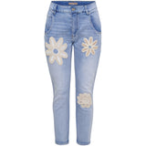 MARTA DU CHATEAU Marta du Chateau Damen jeans MdcIscah SW1801 Restudsalg Blue