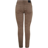 MARTA DU CHATEAU Marta du Chateau Damen jeans MdcNora MDC229-8711 Jeans Mocha Brown