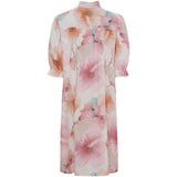 MARTA DU CHATEAU Marta du Chateau Damen kleid MdcJoella 269112 Dress Pink Flower