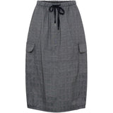 MARTA DU CHATEAU Marta du Chateau Damen rock MdcPeridot 57179 Skirt Blue Check