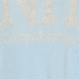 MARTA DU CHATEAU Marta du Chateau Damen strick MdcAria 8111 Restudsalg Light Blue/Beige