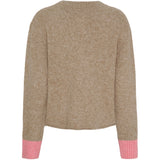 MARTA DU CHATEAU Marta du Chateau Damen strick MdcCalla KNA052 Knit Fango/PinkW057
