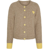 MARTA DU CHATEAU Marta du Chateau Damen strick MdcCalla KNA052 Knit Fango/YellowW057