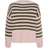 MARTA DU CHATEAU Marta du Chateau Damen strick MdcElara 35671 Knit Fango/Burro/Rosa268