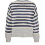 MARTA DU CHATEAU Marta du Chateau Damen strick MdcElara 35671 Restudsalg Cielo/Jeans/Burro