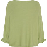 MARTA DU CHATEAU Marta du Chateau Damen strick MdcElderflower 30003 Restudsalg Pistachio