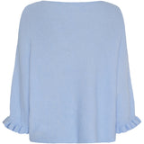 MARTA DU CHATEAU Marta du Chateau Damen strick MdcElderflower 30003 Restudsalg Sky154105
