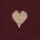 MARTA DU CHATEAU Marta du Chateau Damen strickjacke MdcClover 9582 Restudsalg Bordeaux