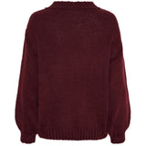 MARTA DU CHATEAU Marta du Chateau Damen strickjacke MdcTulip 9580 Knit Bordeaux