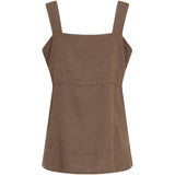 MARTA DU CHATEAU Marta du Chateau Damen top MdcAbby 258642 Top Cold brown