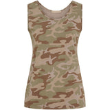 MARTA DU CHATEAU Marta du Chateau Damen top MdcAngeline 2499 Top Green Camo