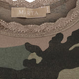 MARTA DU CHATEAU Marta du Chateau Damen top MdcAngeline 2499 Top Military6