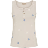 MARTA DU CHATEAU Marta du Chateau Damen top MdcBillie 2683 Top Beige