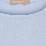 MARTA DU CHATEAU Marta du Chateau Damen top MdcHolly 258355 Top Celeste2389