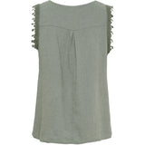 MARTA DU CHATEAU Marta du Chateau Damen top MdcHolly 258355 Top Military2828