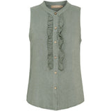 MARTA DU CHATEAU Marta du Chateau Damen top MdcMalene 258356 Top Military2828