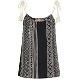 MARTA DU CHATEAU Marta du Chateau Damen top MdcTanya 258620 Top Black/WhiteMC1488