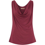 MARTA DU CHATEAU Marta du Chateau Damen top MdcVeronika 82107 Restudsalg Bordeaux