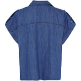 MARTA DU CHATEAU Marta du Chateau Damen weste MdcCarola 11053 Vest Medium Blue