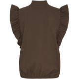 MARTA DU CHATEAU Marta du Chateau Damen weste MdcJannie 58876M Vest Coffee