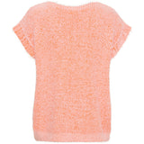 MARTA DU CHATEAU Marta du Chateau Damen weste MdcLaya 8039 Knit Vest Orange