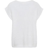 MARTA DU CHATEAU Marta du Chateau Damen weste MdcLaya 8039 Knit Vest White
