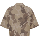 MARTA DU CHATEAU Marta du chateau Damen Jacke MdcQuartz 68815M Jacket Beige camo