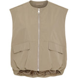 MARTA DU CHATEAU Marta du Chateau Damenweste mdctanja Vest Dark Beige