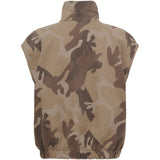 MARTA DU CHATEAU MdcPresley Skirt Vest Beige camo