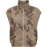 MARTA DU CHATEAU MdcPresley Skirt Vest Beige camo