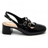 SHOES Mille Damen plateau 3215-1 Restudsalg Black